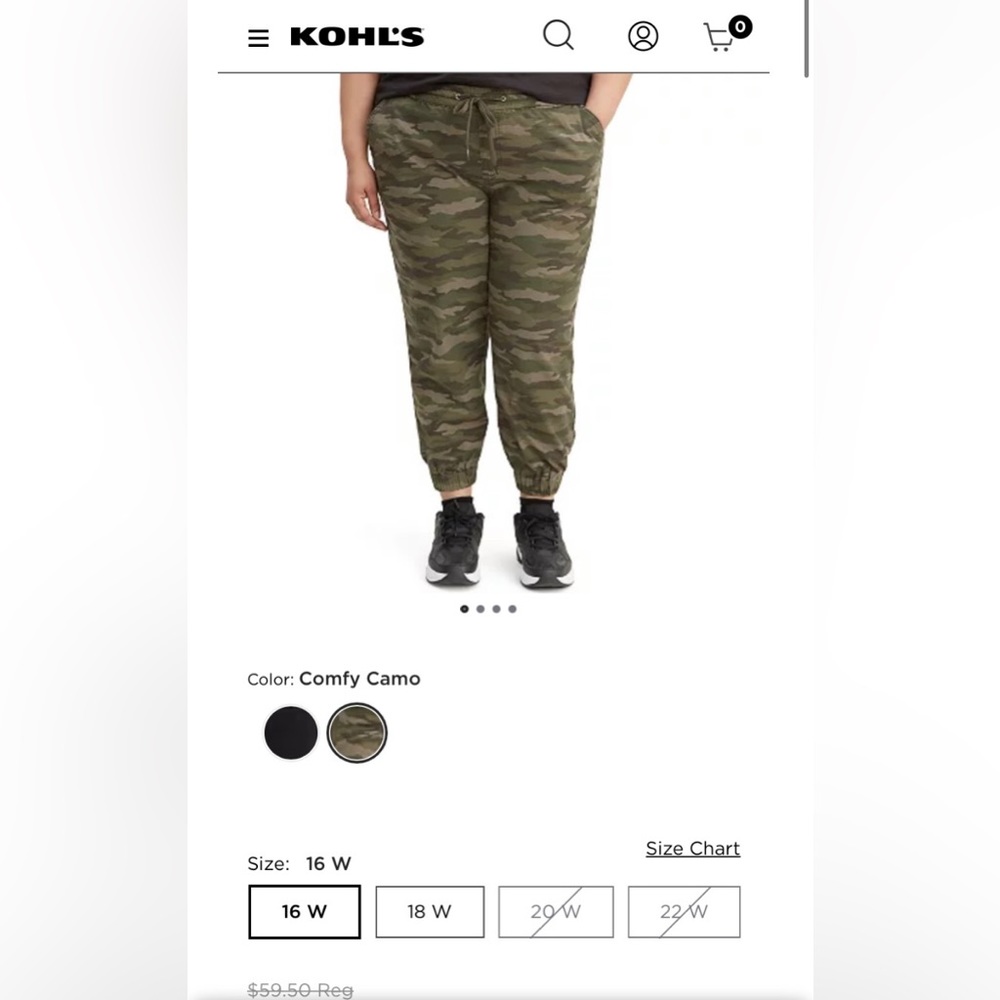 NEW WITH TAGS Levi’s Green camo joggers